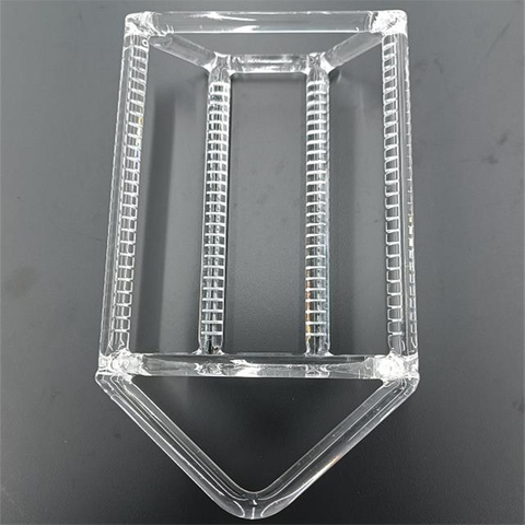 Barco de cuarzo fundido personalizado transparente para oblea