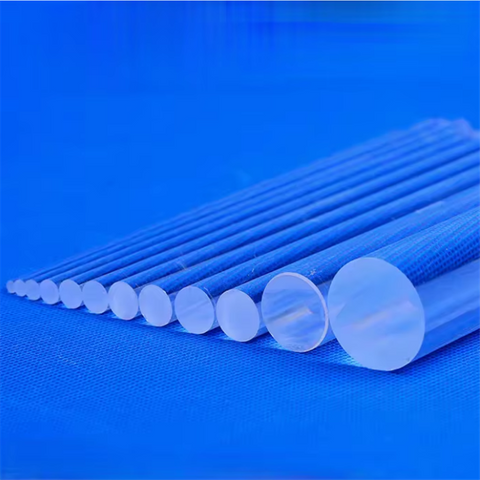 2-500mm石英ロッドの切断