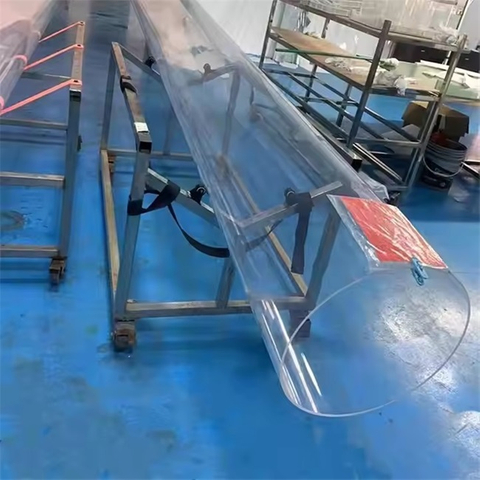 200-300mm 고온로 대직경 석영 튜브