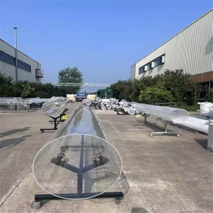 Tubo de quartzo resistente de alta temperatura do forno de tubo do di&acirc;metro 5-1500mm