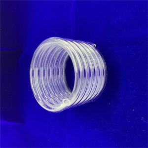 Tubo de quartzo espiral de aquecimento transparente Od 3-300mm