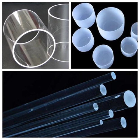 Tubo al quarzo ad alta purezza a semiconduttore con diametro di 3-300 mm
