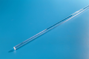 Изготовленный на заказ прозрачный кварцевый стержень для полупроводников