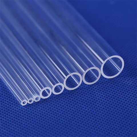 Tube de quartz sans bulles de haute puret&eacute; de qualit&eacute; semi-conducteur