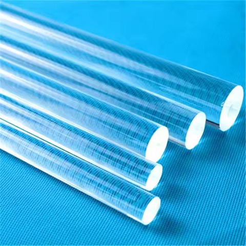 Verschlei&szlig;fester optischer Quarzglasstab
