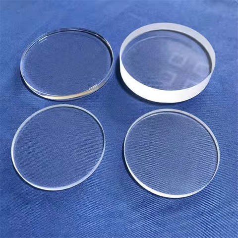 透明 JGS1 溶融石英ディスク