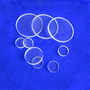 Lentille d'observation de quartz optique de 5 à 100 mm d'épaisseur