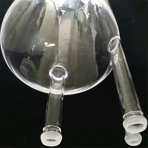 Instrumento de tubo de cuarzo fusionado personalizado para reactor