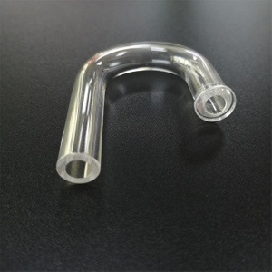 Tube de verre de quartz de chemin&eacute;e de haute puret&eacute;