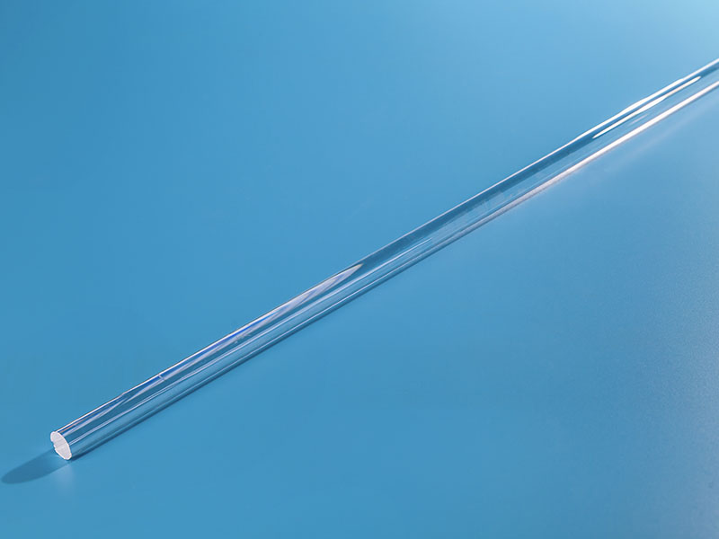 Custom Transparent Quartz Rod Silica Quartz Rod for Semiconductor