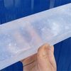 Lingot de quartz transparent solide