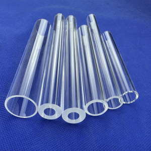 15mm x 400mm Quarzrohr bei 700&deg;C