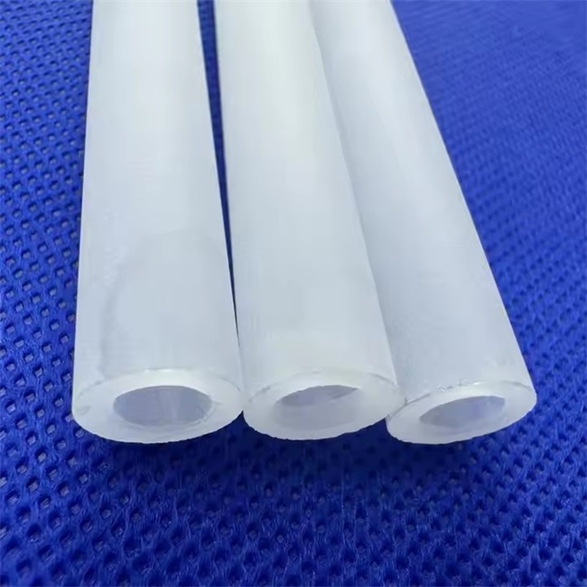 Tubo de cuarzo blanco lechoso para calentamiento de horno de difusi&oacute;n con di&aacute;metro exterior de 10-600 mm