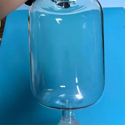 Instrument &agrave; bille de bouteille de quartz plat