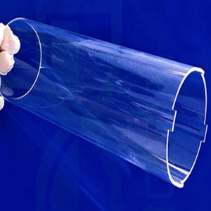 500 mm transparante, niet-platte gesmolten kwartsbuis