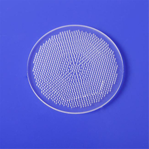 Mikropor&ouml;se Quarz-Array-Platte