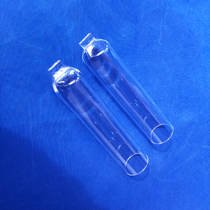 Unidirektionales Quarzglasrohr f&uuml;r Chemie und Labor