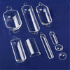 Poliertes transparentes Quarzglasboot