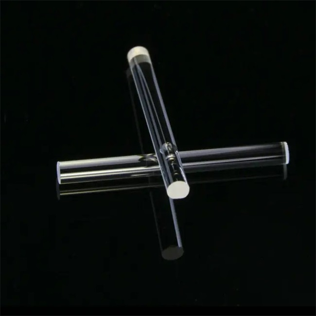 Tige de quartz de capteur &agrave; fibre optique