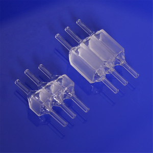 Cubeta de quartzo transparente de laborat&oacute;rio