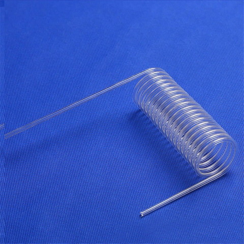 Tube chauffant en verre de quartz en spirale de diam&egrave;tre 3-500 mm