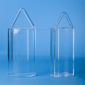99.99%高純度透明石英ボート