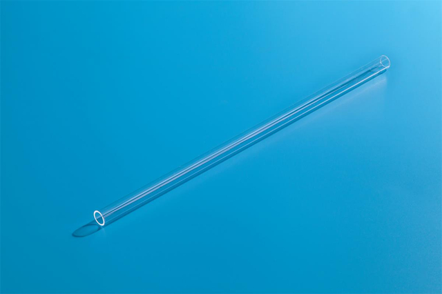Tubo de quartzo resistente ao calor transparente de alta pureza 