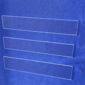 92–99,5 % transparente UV-Quarzglasplatte