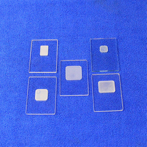 Optische transparente Quarzlinse