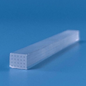 Aangepaste laboratoriumscheidingsfiltratie vierkante poreuze kwartsglazen buis