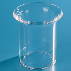 Clear Fused Fused Silica Quartz reverte o tubo para PV 