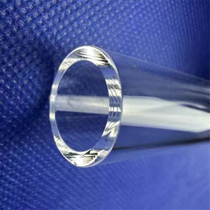 Au&szlig;endurchmesser: 5–600 mm, gro&szlig;er Durchmesser, transparentes Quarzrohr