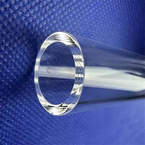 Tube de quartz transparent de grand diam&egrave;tre de diam&egrave;tre ext&eacute;rieur 5-600 mm