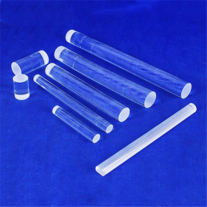 Rod de quartzo de 2-100 mm para consumíveis de laboratório químico