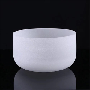 Непрозрачный кварцевый тигель с плоским дном высокой чистоты