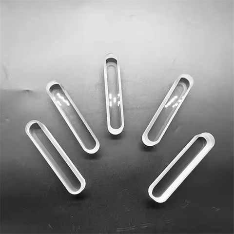 Asta di vetro al quarzo UV trasparente lucido da 2-100 mm