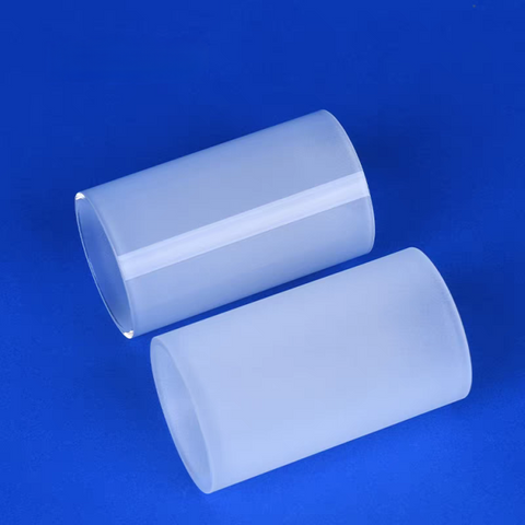 Tubo de cuarzo opaco de pureza del 99,99%