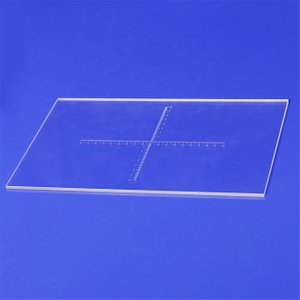 JGS1 UV-optische transparente Quarzplatte