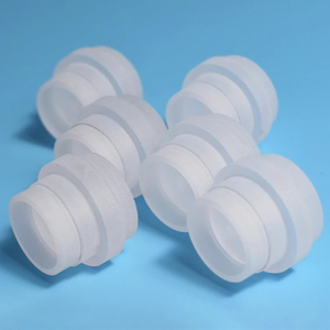 외경 50mm 높이 40mm 고온 방지 석영 유리 특수 형상 부품