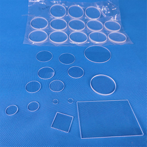 Folha de vidro de quartzo do detector infravermelho de alta transmit&acirc;ncia