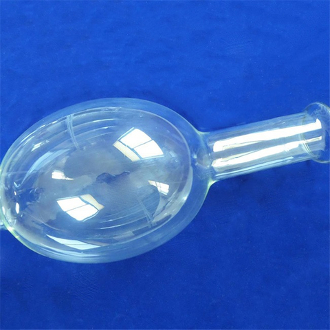 Tubos de vidrio de cuarzo de fondo redondo esf&eacute;rico transparente