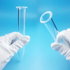 Tubi al quarzo conici da laboratorio personalizzati