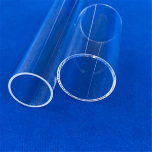 Tube de quartz de four fondu par r&eacute;sistance thermique