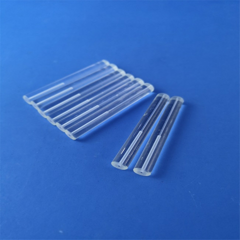 Tubo de vidro de quartzo para analisador espectral de alta pureza