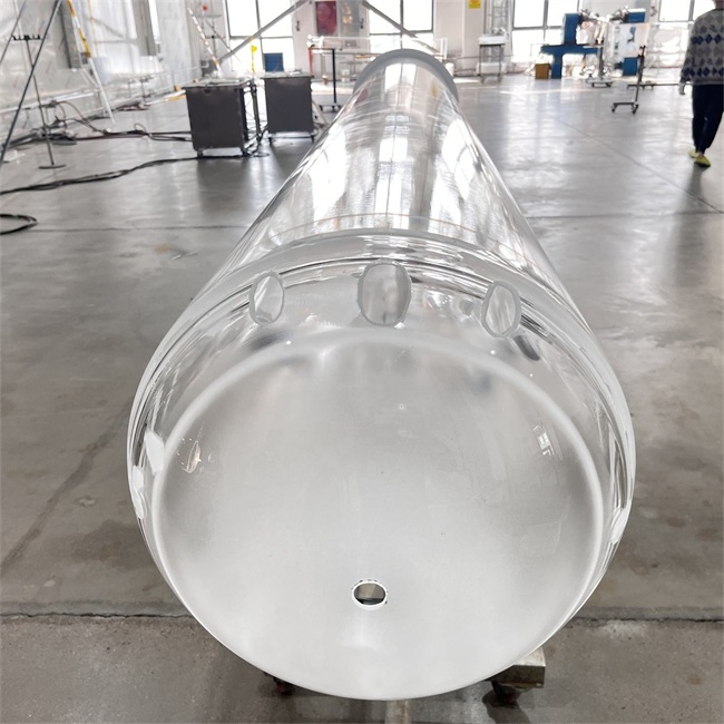 OEM-verwerking van kwartsbuizen met grote diameter