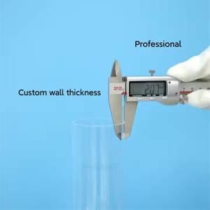 Кварцевая выхлопная труба для трубчатой ​​печи малого диаметра