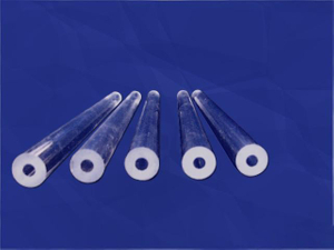 أنبوب كوارتز بقطر 12 مم/14 مم خالي من الأوزون