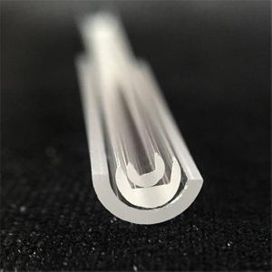 Instrumento de vidro de quartzo personalizado para laser