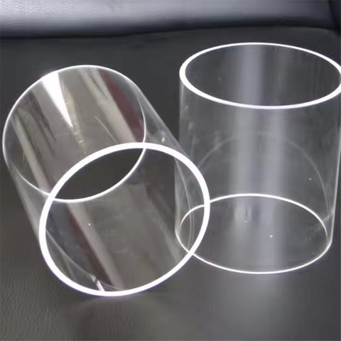Ozonvrije kwartsglasbuis met een grote diameter van 20-3000 mm