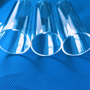 3-300mm 고순도 투명 열분해로 석영 유리관